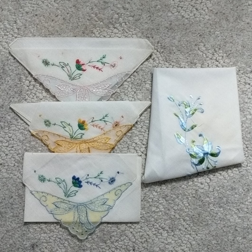 Vintage ladies hankies